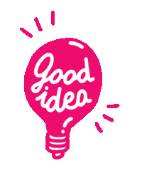 1000ideas idea ideas good idea great idea Sticker