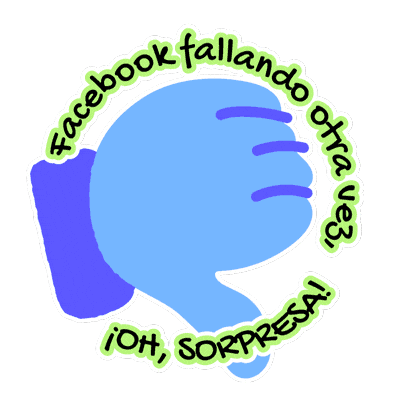 Facebook Error Sticker by veramixture