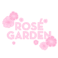 rose garden summer Sticker by La Centrale