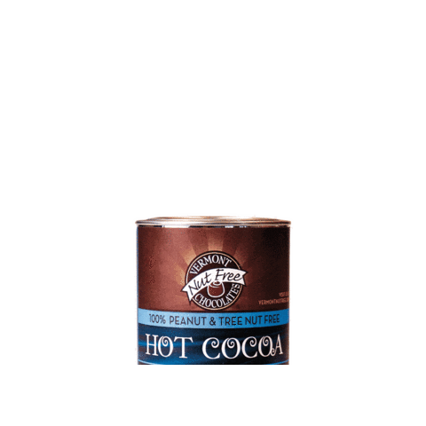 Hot Chocolate Sticker by Vermont Nut Free Chocolates