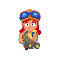 Run Walk Sticker by Brawl Stars