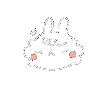 Angry Bunny Sticker