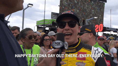 Happy Daytona 500 GIF by NASCAR