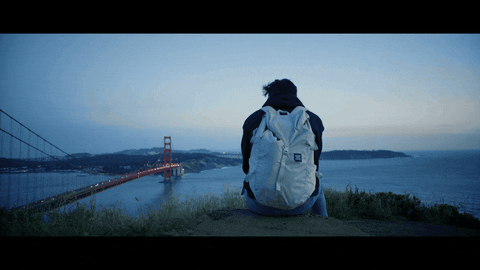 sitting san francisco GIF by Petit Biscuit