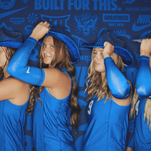 Ncaa Volleyball Go Cougs GIF by BYU Cougars