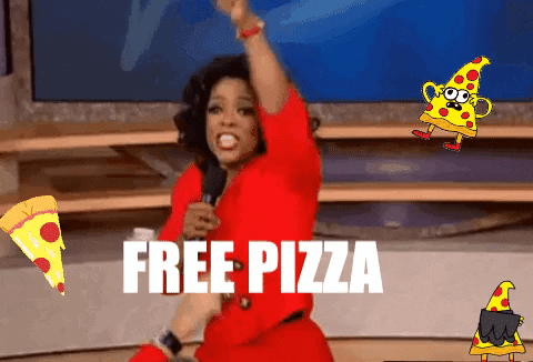 nkhoshini giphygifmaker giphyattribution free pizza GIF