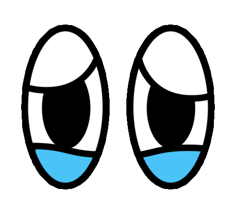 Sad Illustration Sticker