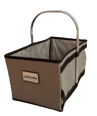 Bondke giphyupload shopping basket handwerk Sticker