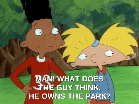 hey arnold nick splat GIF