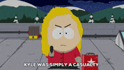 angry bebe stevens GIF by South Park 