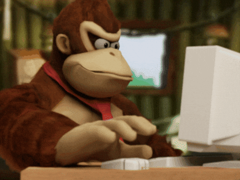 Donkey Kong Thumbs Up GIF