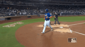 Home Run Sport GIF by New York Mets