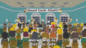 crowd gathering GIF by South Park 
