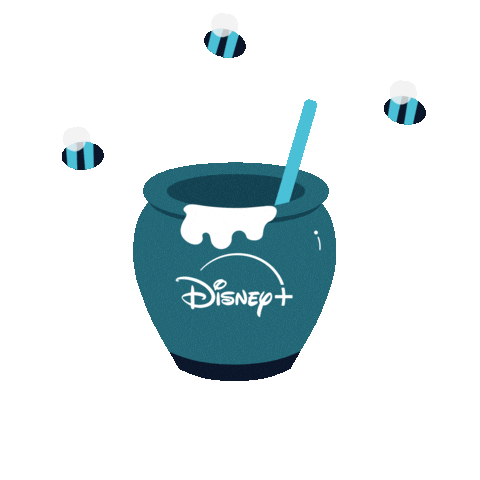 Now Streaming Winnie The Pooh Sticker by Disney+