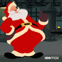Santa Claus Oops GIF by HBO Max