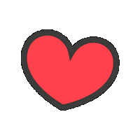Heart Love Sticker by Bournemouth 7s Festival
