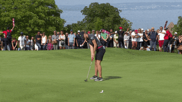 performance hole GIF by The Evian Championship