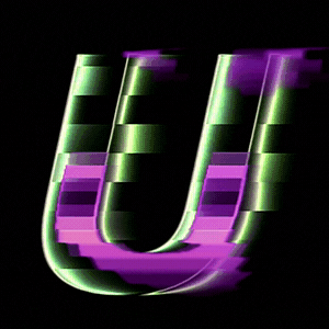 Glitch Alphabet GIF by #BASILIO