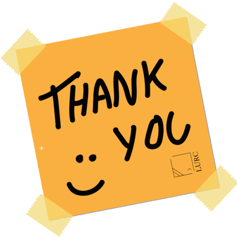 Thank You Sticker by Etukart