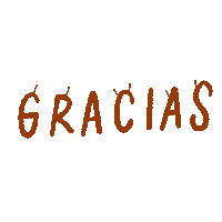 Thanks Gracias Sticker