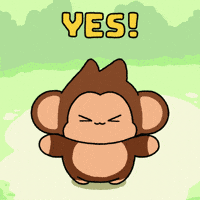 Lets Go Yes GIF by Chimpers