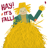 Fall Lettering Sticker