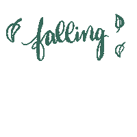 Fall Lettering Sticker