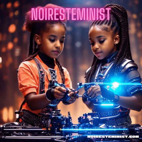 Artificial Intelligence Girls GIF by NoireSTEMinist