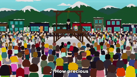 hanging butters stotch GIF by South Park 