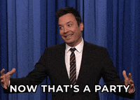 Jimmy Fallon Party GIF by The Tonight Show Starring Jimmy Fallon