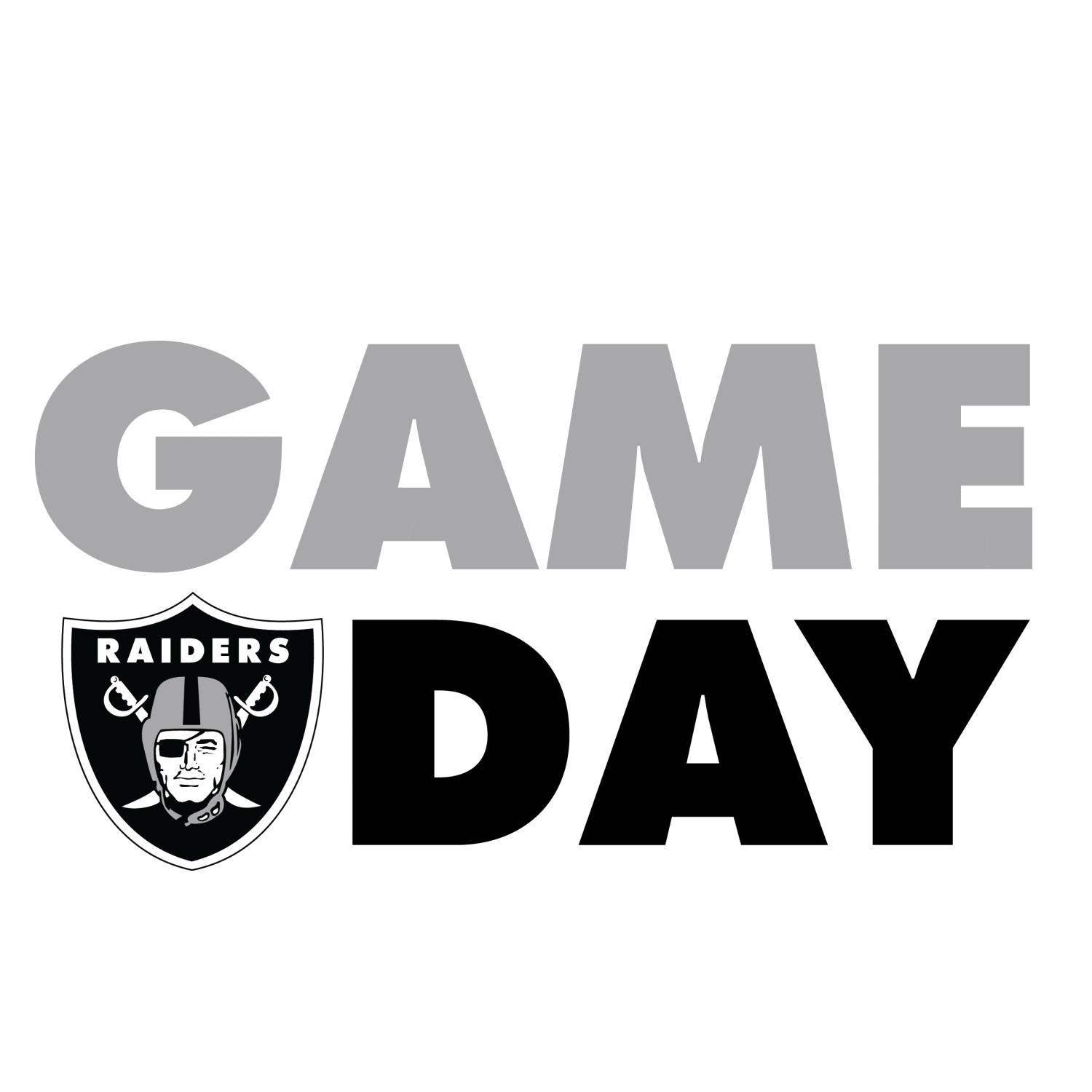 Game Day Football Sticker by Las Vegas Raiders