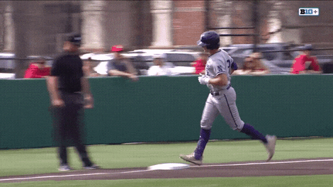 High Five Bg GIF by Northwestern Athletics