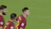 celebrating champions league GIF by AS Roma