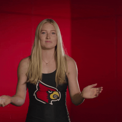 College Sports Sport GIF by Louisville Cardinals