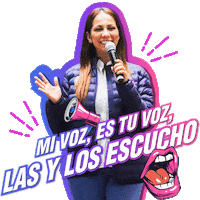 Nuevo Escuchar Sticker by Libia Dennise