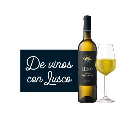 PazosdeLusco wine vino galicia white wine Sticker