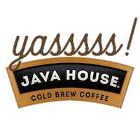 Coffee Cold Brew Sticker by Java House Cold Brew