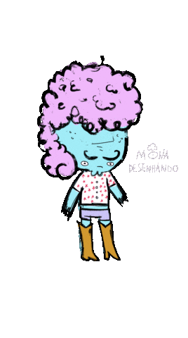 Mona Fofoca Sticker by MonaDesenhando