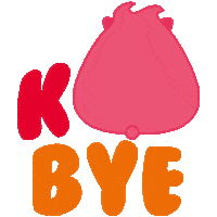 hamstaworld no sticker kawaii bye Sticker