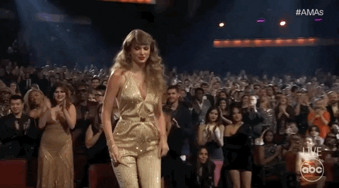 Taylor Swift GIF by AMAs