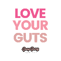 goopgangau gut health goop goopgang goop gang Sticker