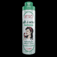 retrocosmeticos retro hidratacao aloevera babosa GIF