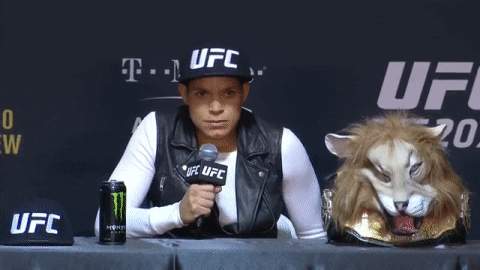 Press Conference Hello GIF by UFC