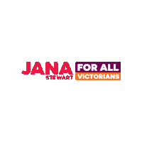 janastewartvic victoria senator jana stewart senator jana stewart Sticker