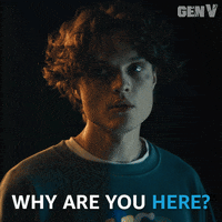 Sam Why Are You Here GIF by Amazon Prime Video
