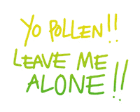 Hay Fever Sneezing Sticker by subtlestrokes