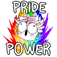 Rainbow Pride Sticker by BuzzFeed Animation