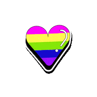 Gay Pride Sticker by Mundo Gloob