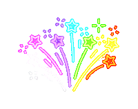 glow shooting star Sticker by Rachel Crow