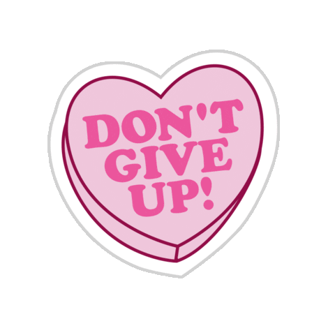 Digitology love heart pink up Sticker